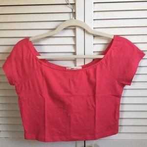Hot Fushia crop top